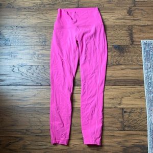 Lululemon pink align leggings